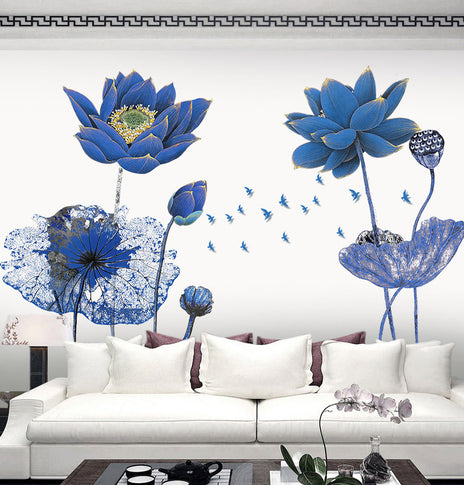 Bedroom room decoration self-adhesive wall decoration