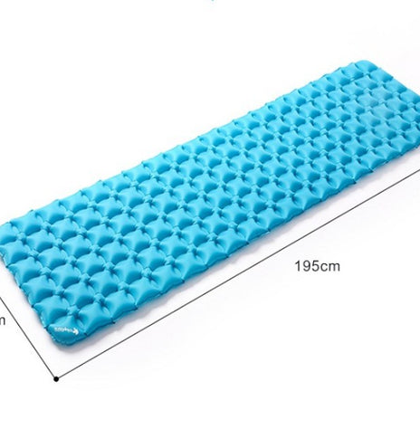 Outdoor TPU Inflatable Bed Ultra Light Inflatable Cushion Camping Tent Sleeping Pad
