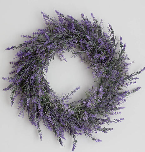 Artificial Wreath Door Decoration Wall Decoration Lavender Wreath Wedding Decoration