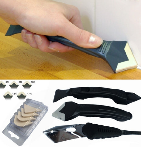 Glass squeegee blade