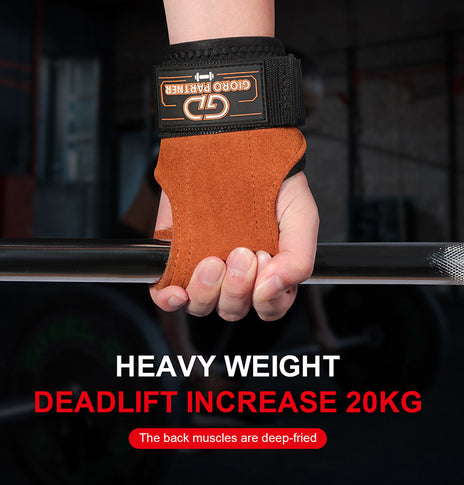Cowhide Palm Protector Fitness  Non-slip Equipment