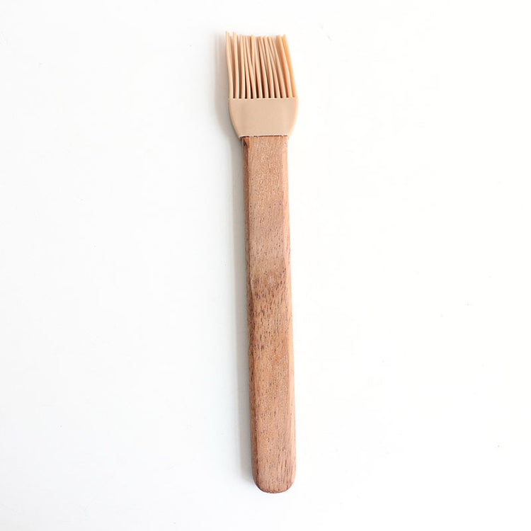 Beech Silicone Adhesive Barbecue Brush
