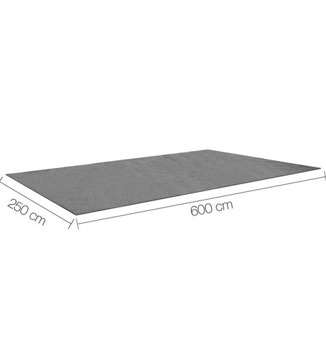 Weisshorn 6M X 2.5M Annex Matting 600 GSM Floor Mats Mesh Caravan Parks Camping