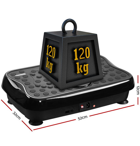 Everfit Vibration Machine Machines Platform Plate Vibrator Exercise Fit Gym Home