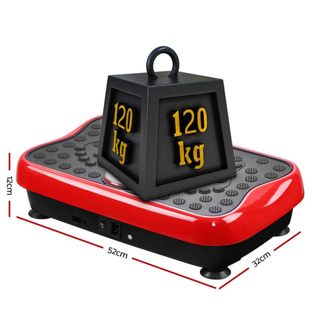 Everfit Vibration Machine Machines Platform Plate Vibrator Exercise Fit Gym Home