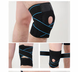 Sports Silicone Kneecap Strap Winding Running Basketball Cycling Fitness Outdoor Factory Wholesale