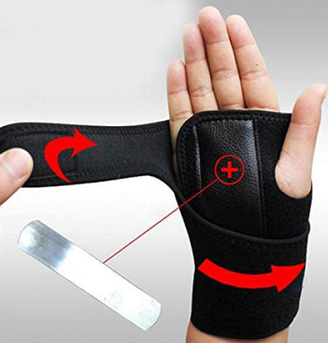 Outdoor sports wrist plate