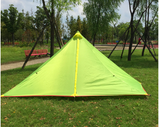 Poleless Portable Camping Gold-shaped Tent