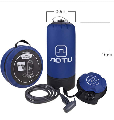 Outdoor portable pressure outdoor shower bag