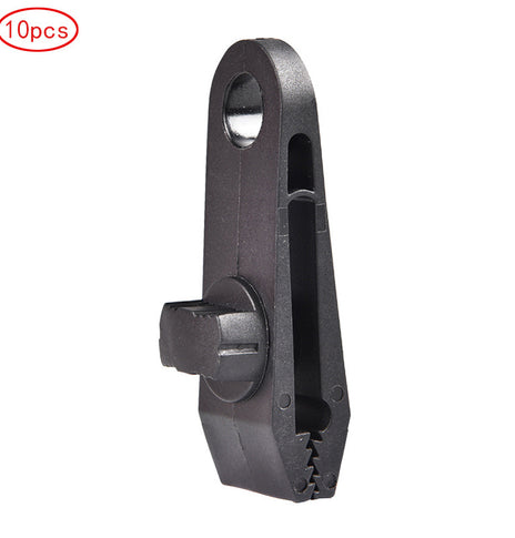Outdoor tent fixed plastic clip