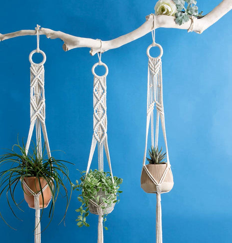 Garden flower pot net bag