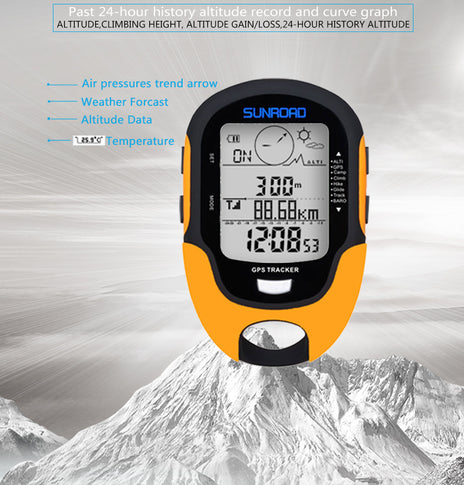 Outdoor navigation altimeter