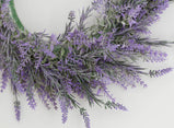 Artificial Wreath Door Decoration Wall Decoration Lavender Wreath Wedding Decoration