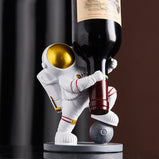 Astronaut Model Home Decoration Accessories For Living Room Hanging Wine Holder Astronaut Wine Rack Mold Wine Bottle Rack