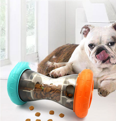 Pet Food Leakage Toy Dog Toy Food Leakage Ball Bite Resistant Slow Food Cat