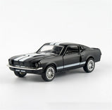 Mustang Open Door Pull Back Alloy Car Alloy Toy Car Model