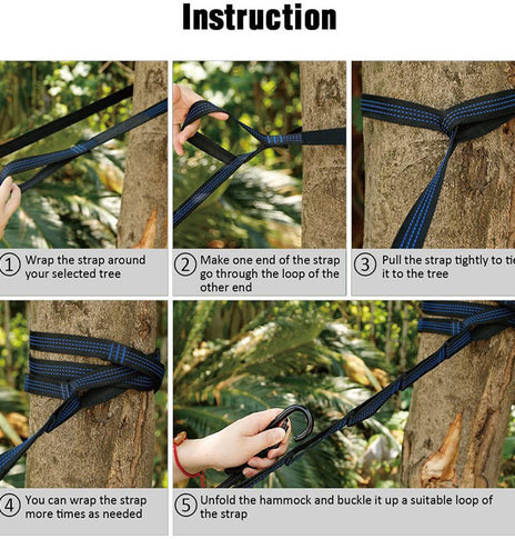 Outdoor Hammock Outdoor Camping Hammock Hot Sale Parachute Cloth Hammock