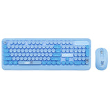 Happy Duck wireless keyboard and mouse set retro