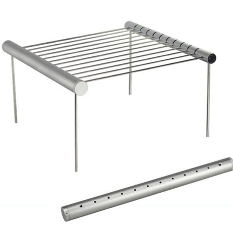 Barbecue Family Outdoor Dinner Barbecue Stand Outdoor Portable Mini Barbecue Stand Retractable Stand