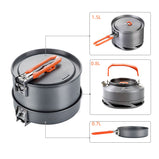 Outdoor Cookware, Portable Camping Cookware, Picnic Heat Collection Set