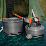 Outdoor Cookware, Portable Camping Cookware, Picnic Heat Collection Set