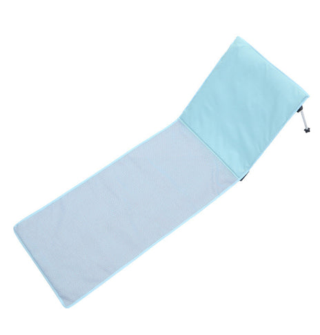 The New Beach Folding Chair Aviation Aluminum Alloy Single Simple Outdoor Camping Bed Beach Recliner