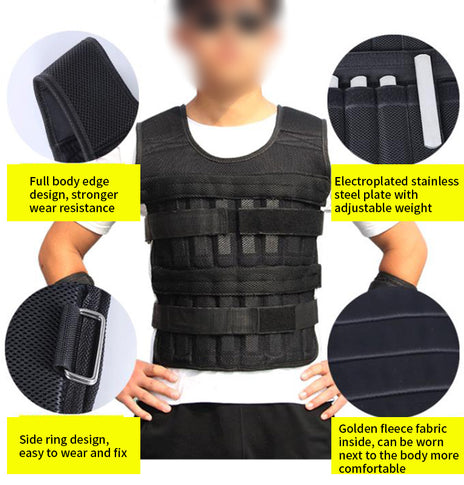 Running sport weight vest