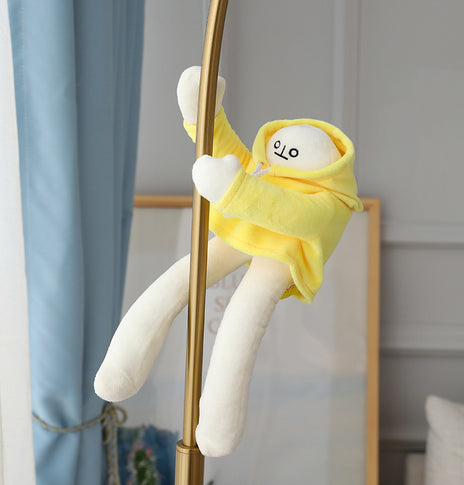 Changeable Dolls Plush Toys Banana Man Dolls Yellow Korea Popular Appease Dolls Birthday Gifts for Children Baby Banana Man