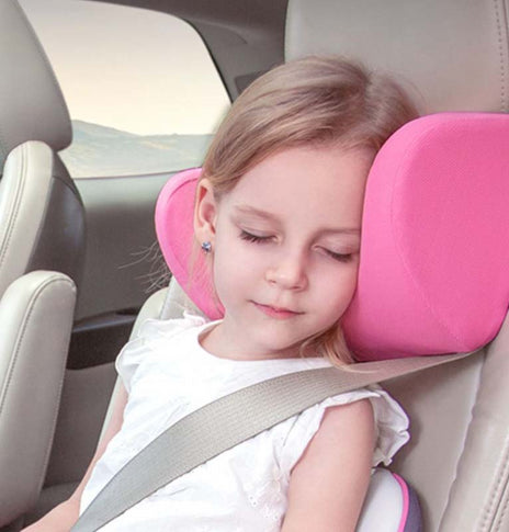 Cushion And Neck Pillow For Children's Car