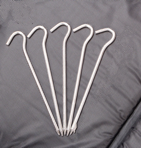 Outdoor Camp Tent Accessories Strong Grip Windproof Aviation Ground Nails