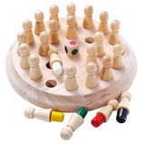 Creative Memory Chess Wooden Children'S Toy Without Burrs