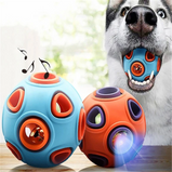 Funny Interactive LED light and Sound Chewing Ball Dog Pet Toy