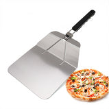 Stainless Steel Pizza Wheel Spade With Handle