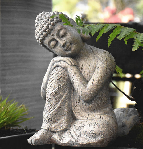 Zen Buddha Statue Living Room Entrance Tea Room Decoration