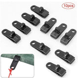 Outdoor tent fixed plastic clip