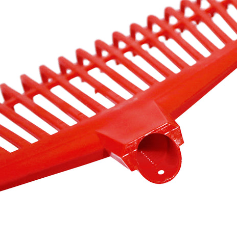 Gardening agricultural plastic rake