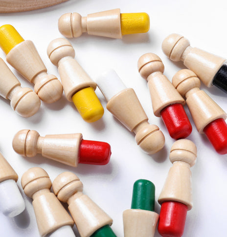 Creative Memory Chess Wooden Children'S Toy Without Burrs