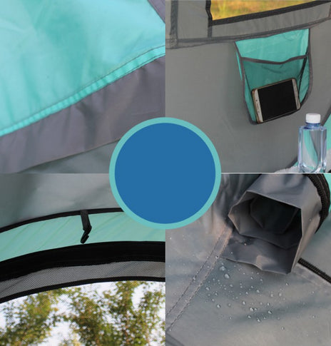 Automatic camping tent