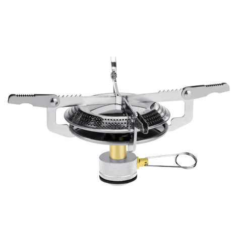 Round plate outdoor stove