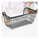 Wrought Iron Storage Basket Home Creative Storage Basket