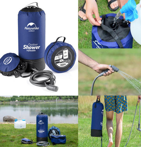 Outdoor Shower Bag Camping Folding Shower