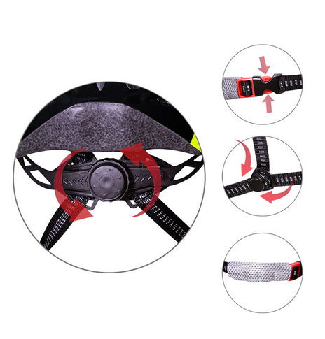 Integrated bicycle riding equipment riding helmet