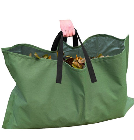 Garden Leaf Storage Outdoor Lawn Yard Waste Tarpaulin Container Recyclable Heavy Duty Garden Tote Garbage Bags