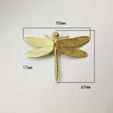 Brass Dragonfly Living Room TV Cabinet Entrance Model Room Decoration