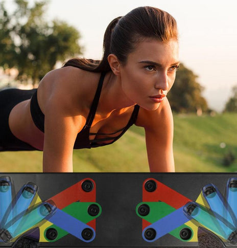 Nine-function Push-up Board Bracket for Indoor Gymmer