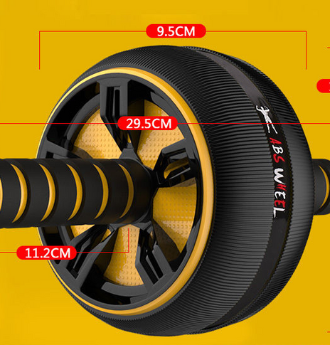 Large Silent TPR Abdominal Wheel Roller