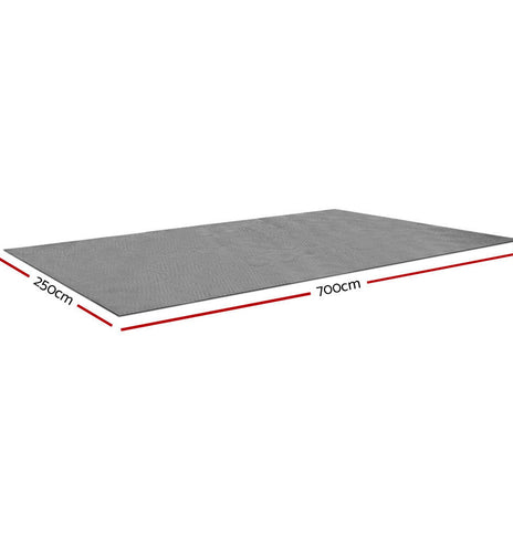 Weisshorn 7 X 2.5M Annex Floor Mat - Grey