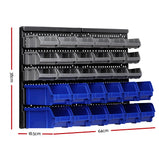 Giantz 30 Bin Wall Mounted Rack Storage Organiser