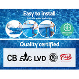 Bestway Swimming Pool Above Ground Frame Pools Outdoor Steel Pro 2.2 X 1.5M