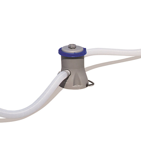 Bestway Swimming Pool Steel Frame Above Ground Rectangular Pool Filter Pump